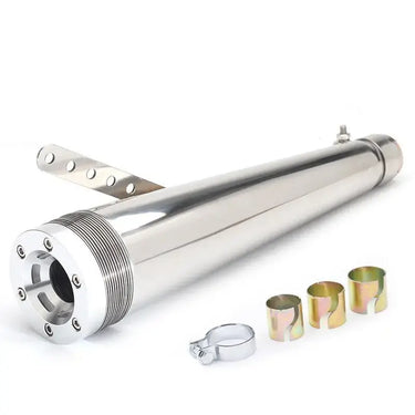 Silencieux Café Racer Chrome
